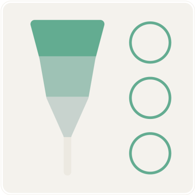 Referidos y análisis del funnel