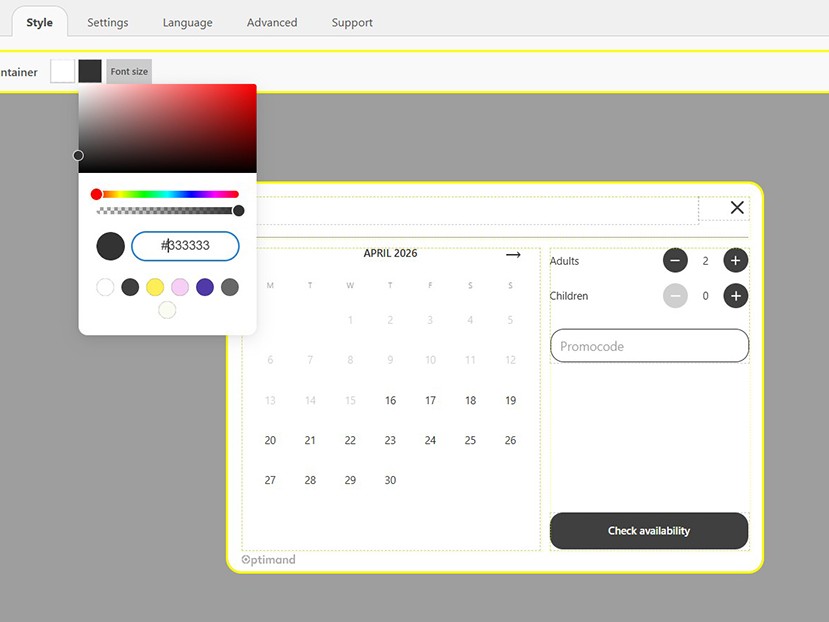 Configurador Visual